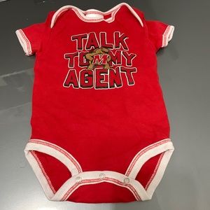 University of Maryland terps onesie college baby unisex sports umd 0-3 months